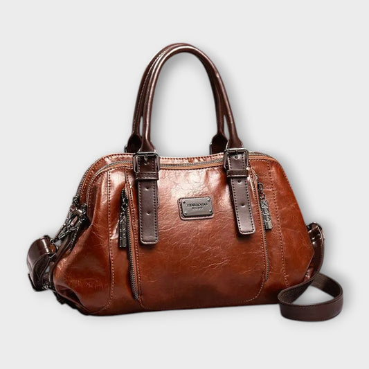 Olivia – Elegante Vintage-Schultertasche