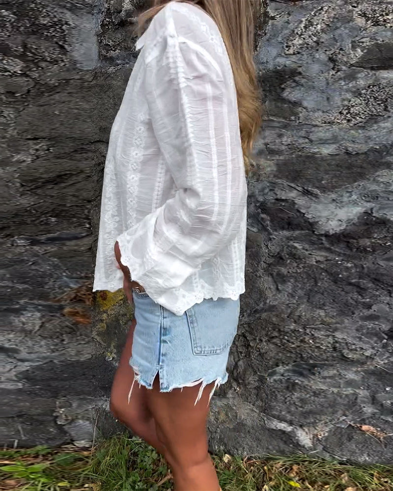 Kathlyn™ | Knopf-Down Polohemd