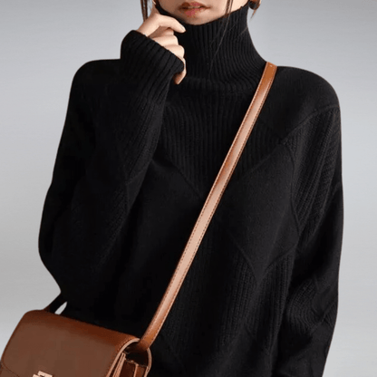 Abigail | Weicher Rollkragenpullover