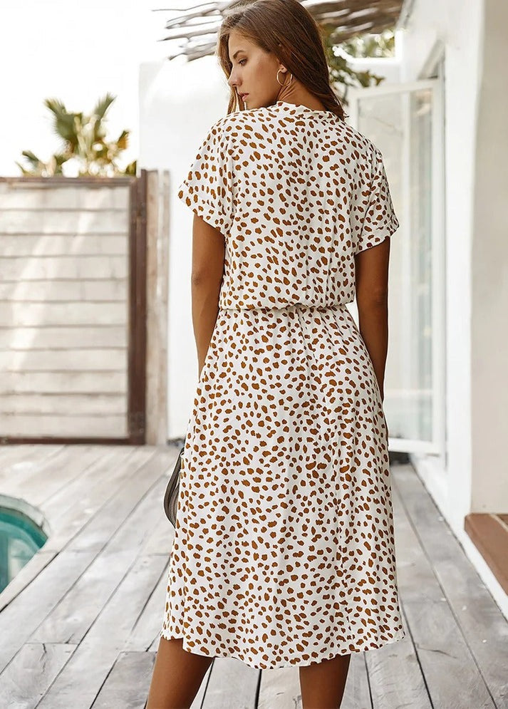 Edith | Elegantes Kleid mit V-Ausschnitt