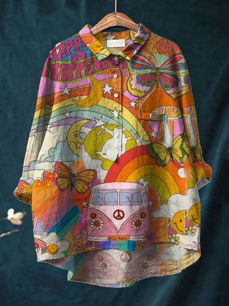 Friedens Hippie Kunst Shirt