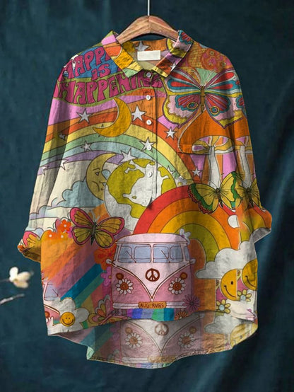 Friedens Hippie Kunst Shirt