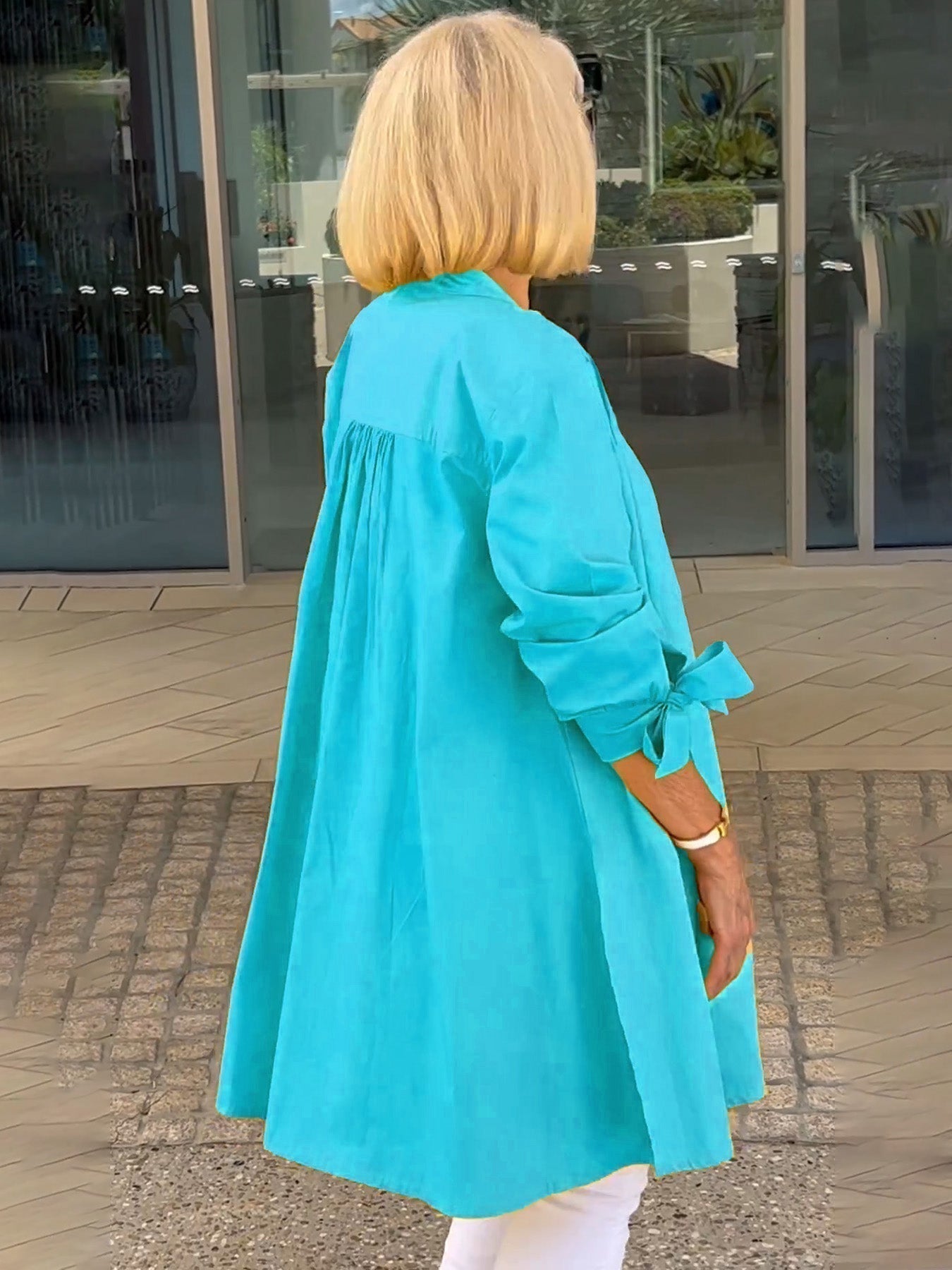 Lucia™ - Tunika-Shirt mit Knopfleiste