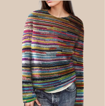 Ava - Klassischer Fair-Isle-Pullover