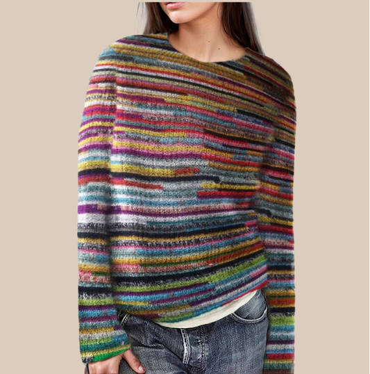 Ava - Klassischer Fair-Isle-Pullover
