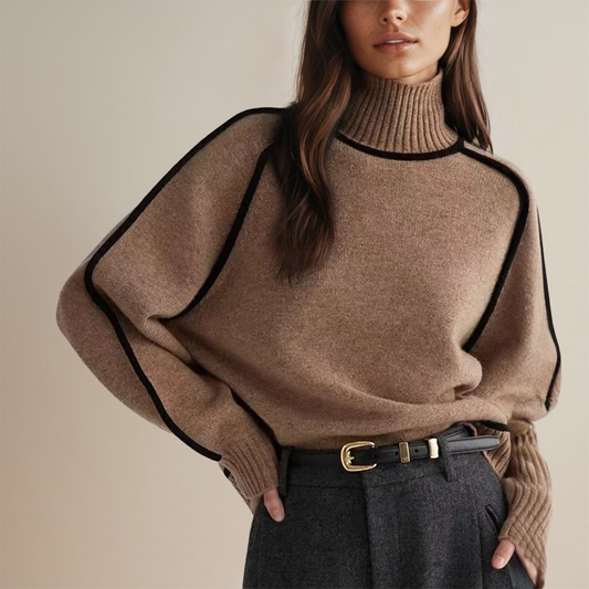 THARAH | Weicher Rollkragenpullover aus Kaschmir