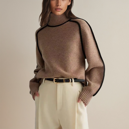THARAH | Weicher Rollkragenpullover aus Kaschmir
