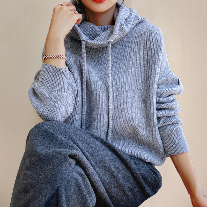 Sheila - Bequemer Kapuzenpullover Stil