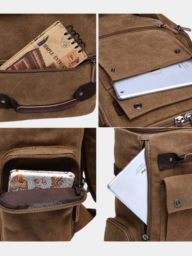 Dune Vanguard Vintage Rucksack - Kreuz & Krone