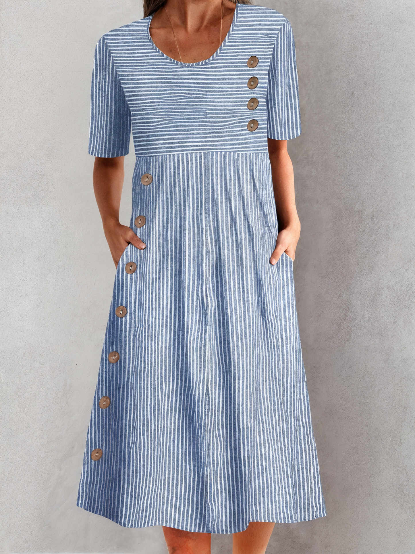 Sofia™ | Gestreiftes Sommerkleid