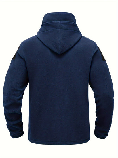 Rosendo – Langärmeliger Kapuzenpullover mit Taschen