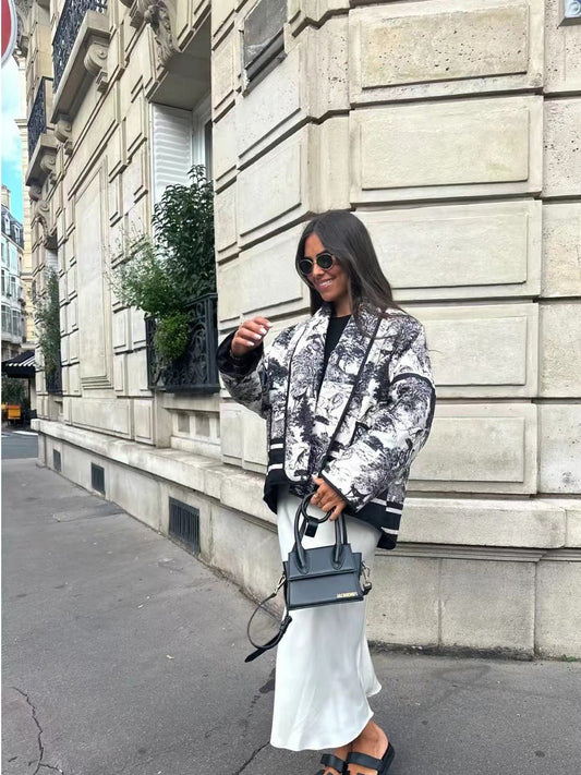 Celeste™ - Urban Chic Gesteppte Baumwolljacke