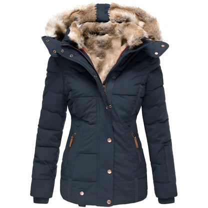 Samantha | Stylish Hooded Puffer