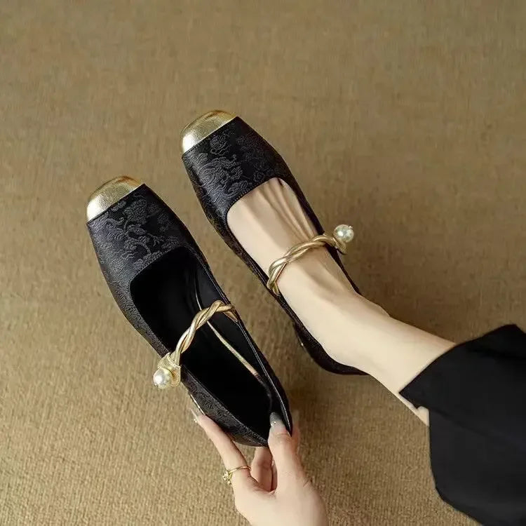 Solenza™| Mestelle Leder Mary Janes