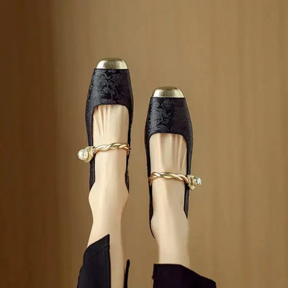 Solenza™| Mestelle Leder Mary Janes