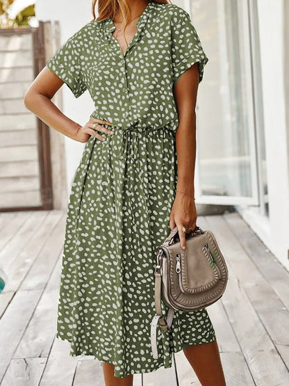 Edith | Elegantes Kleid mit V-Ausschnitt