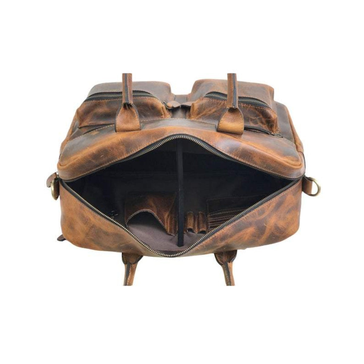 Hunter Brown Business Bag