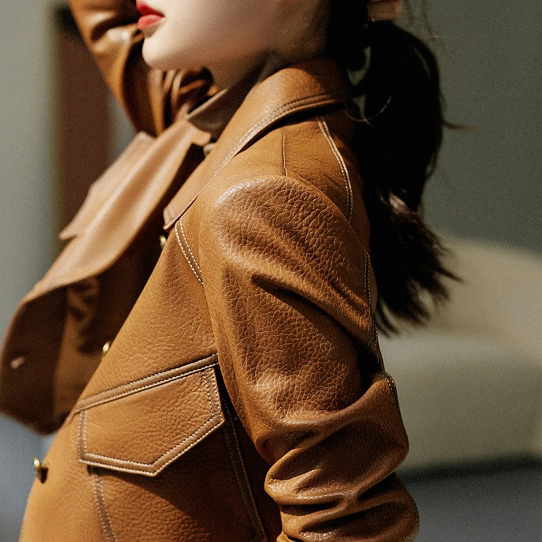 Emma | Stylish Leather Jacket