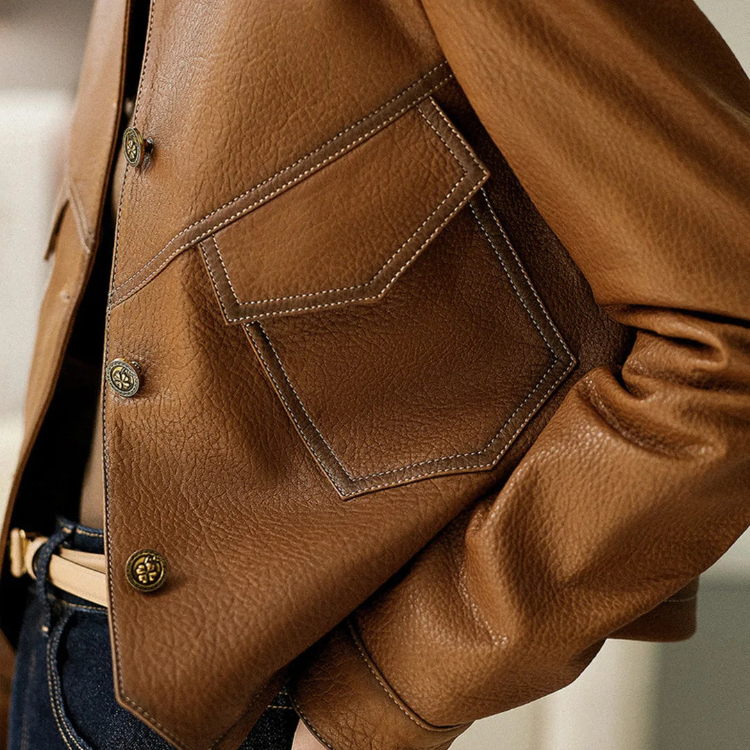 Emma | Stylish Leather Jacket