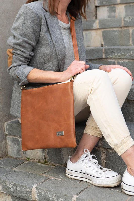 Emma braune Geldbörse