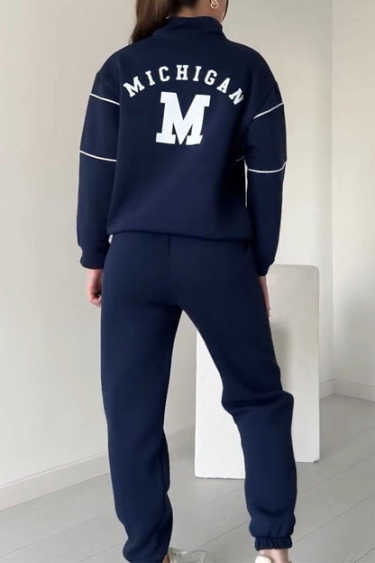 Thalynnae | Komfortables Pullover- und Hosen-Set