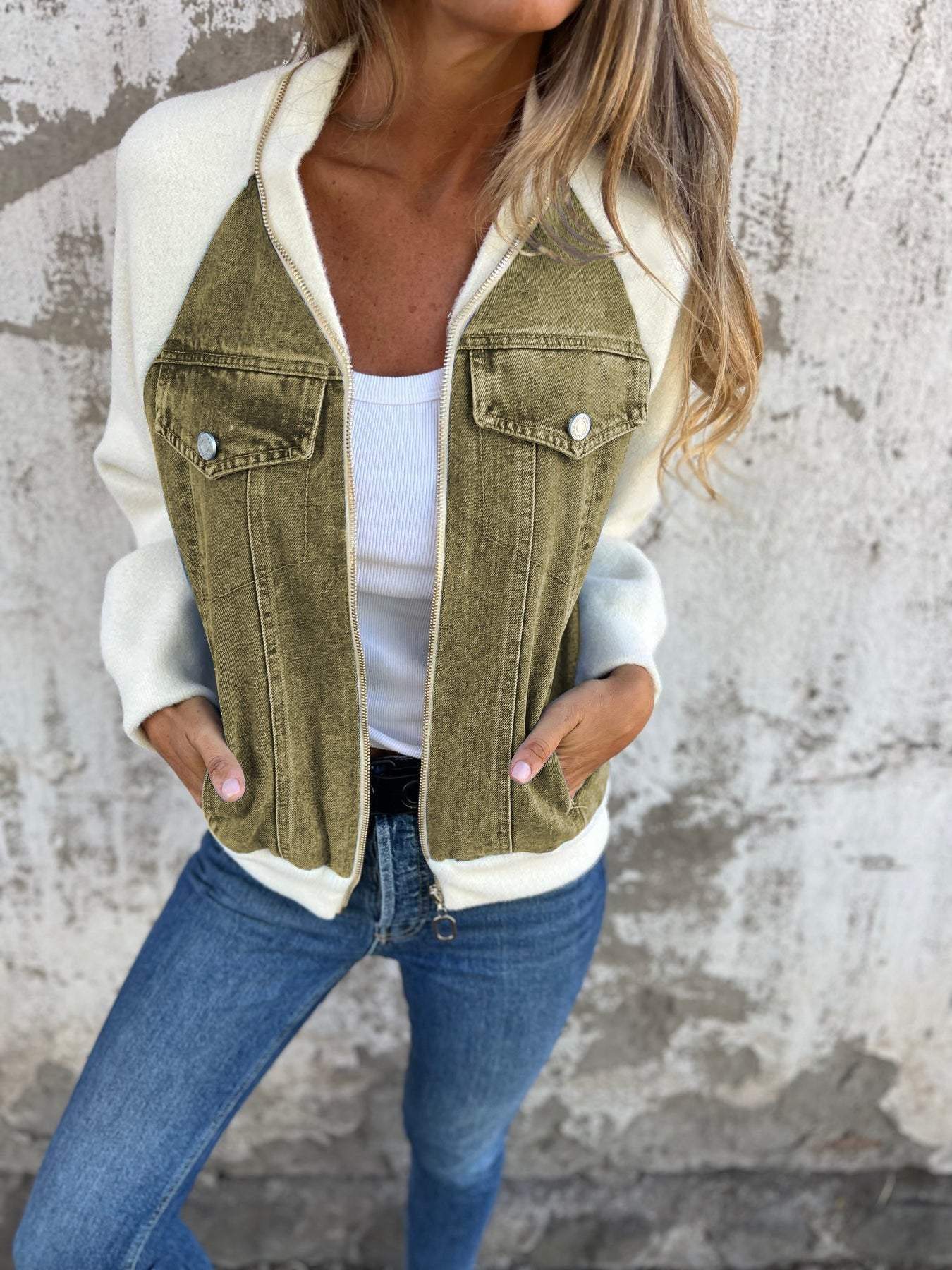 Zoe™ – Stilvolle Jeansjacke