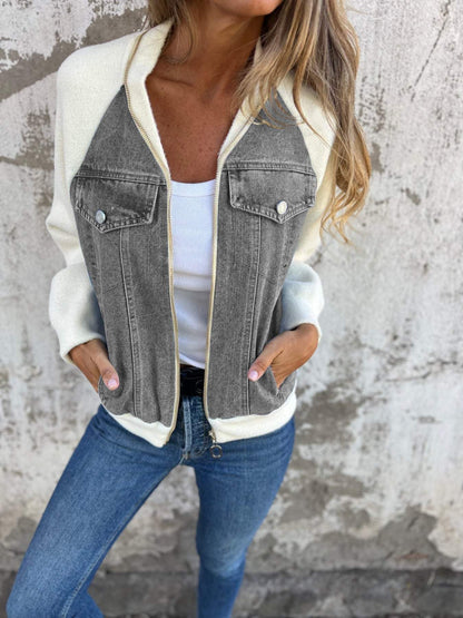 Zoe™ – Stilvolle Jeansjacke