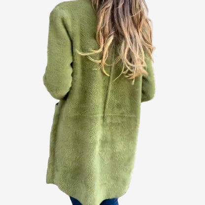 Martine™ – Langer Strickcardigan mit elegantem Fall