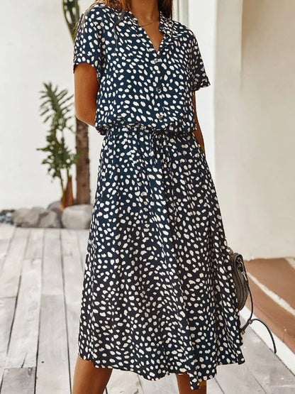 Edith | Elegantes Kleid mit V-Ausschnitt