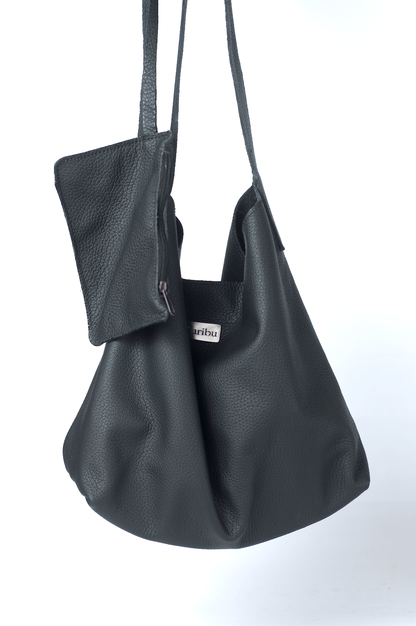 Dominique Schwarze Geldbörse