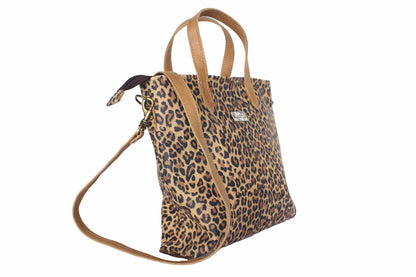 Kika Tierdruck Geldbörse mit braunen Riemen