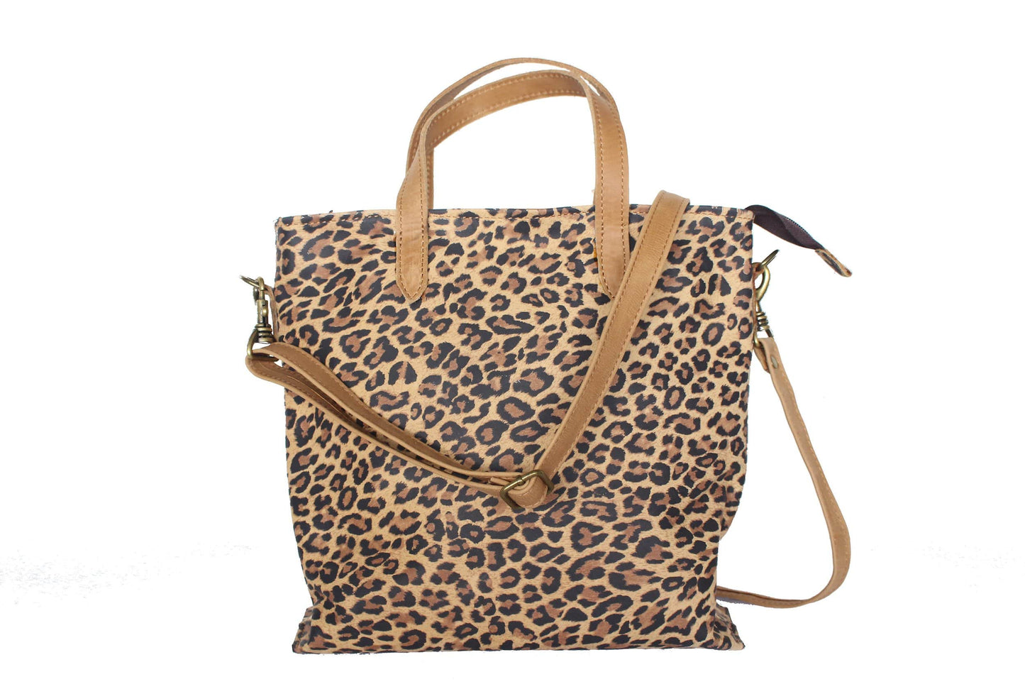 Kika Tierdruck Geldbörse mit braunen Riemen