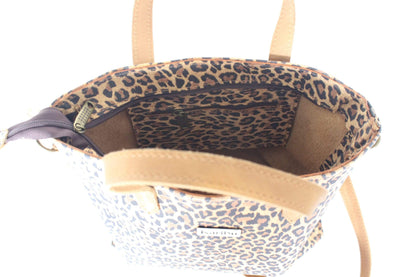 Kika Tierdruck Geldbörse mit braunen Riemen