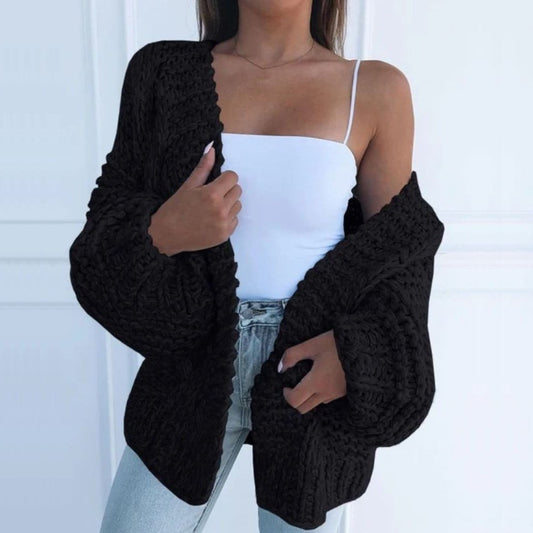 Eleanor™ | Lockerer Strickcardigan mit grobem Maschenbild
