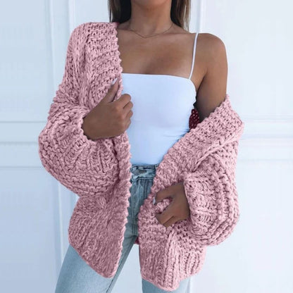 Eleanor™ | Lockerer Strickcardigan mit grobem Maschenbild