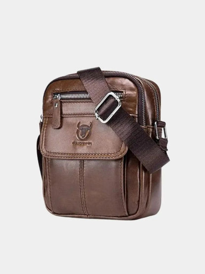 Leder Messenger Tasche - Kreuz & Krone