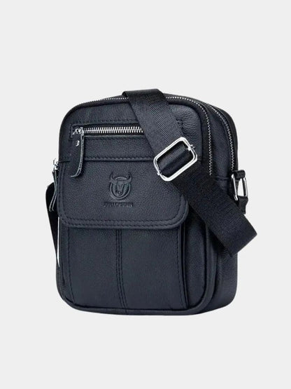 Leder Messenger Tasche - Kreuz & Krone