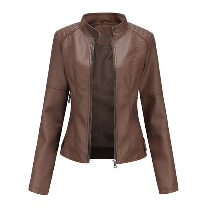 Jasmine | Stylish Leather Jacket