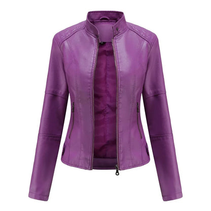 Jasmine | Stylish Leather Jacket