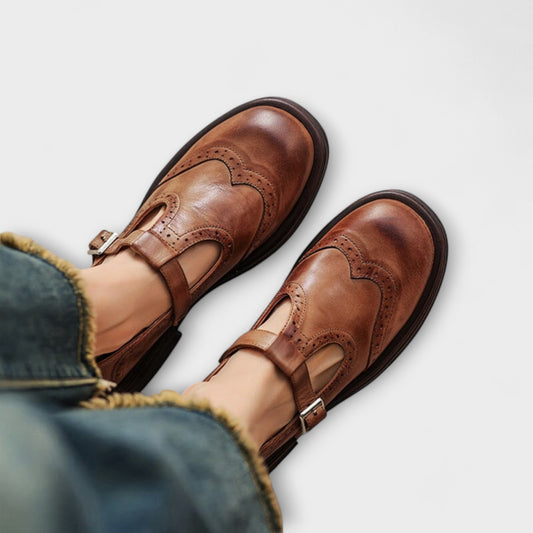 Velda | Elegante Mary-Janes aus Leder
