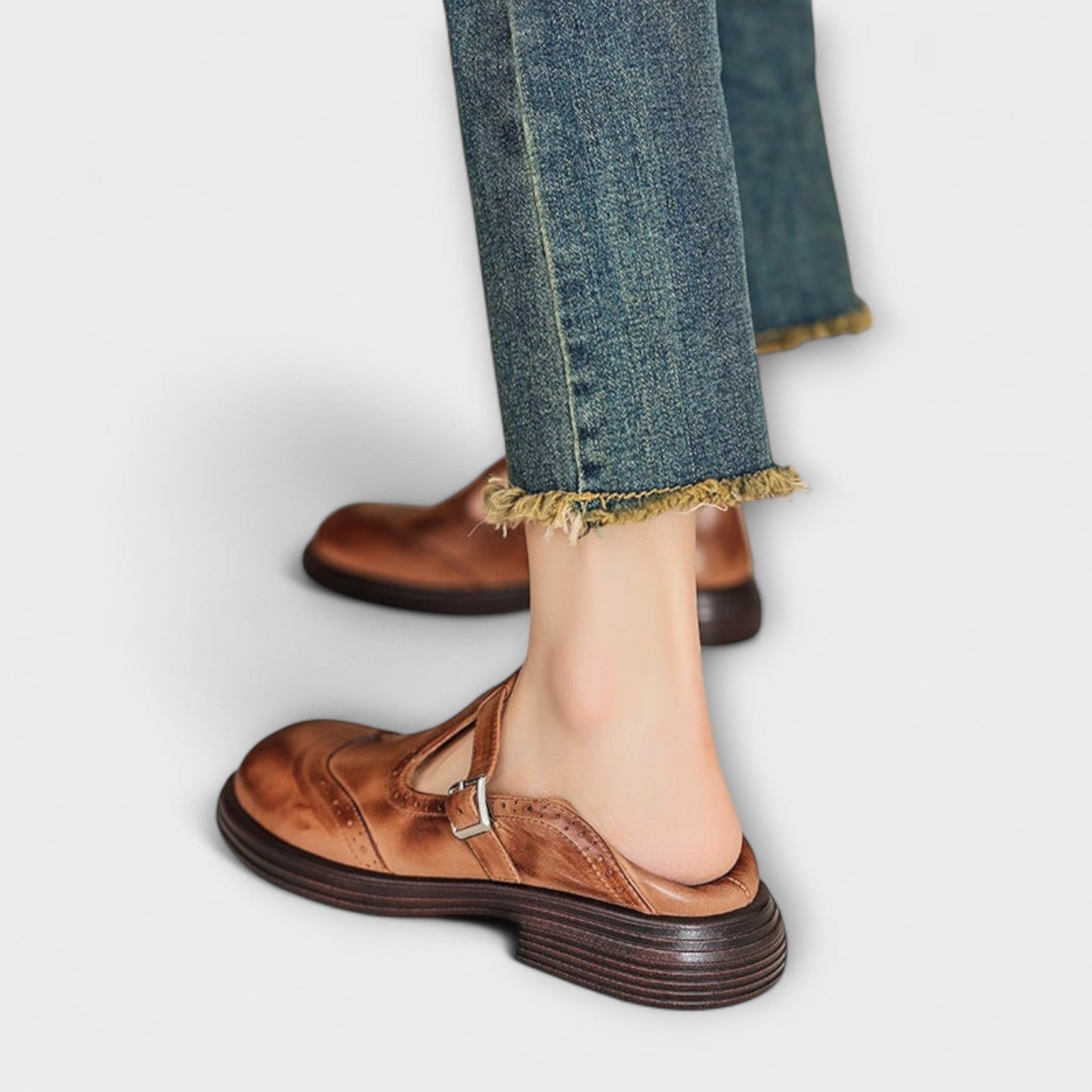 Velda | Elegante Mary-Janes aus Leder
