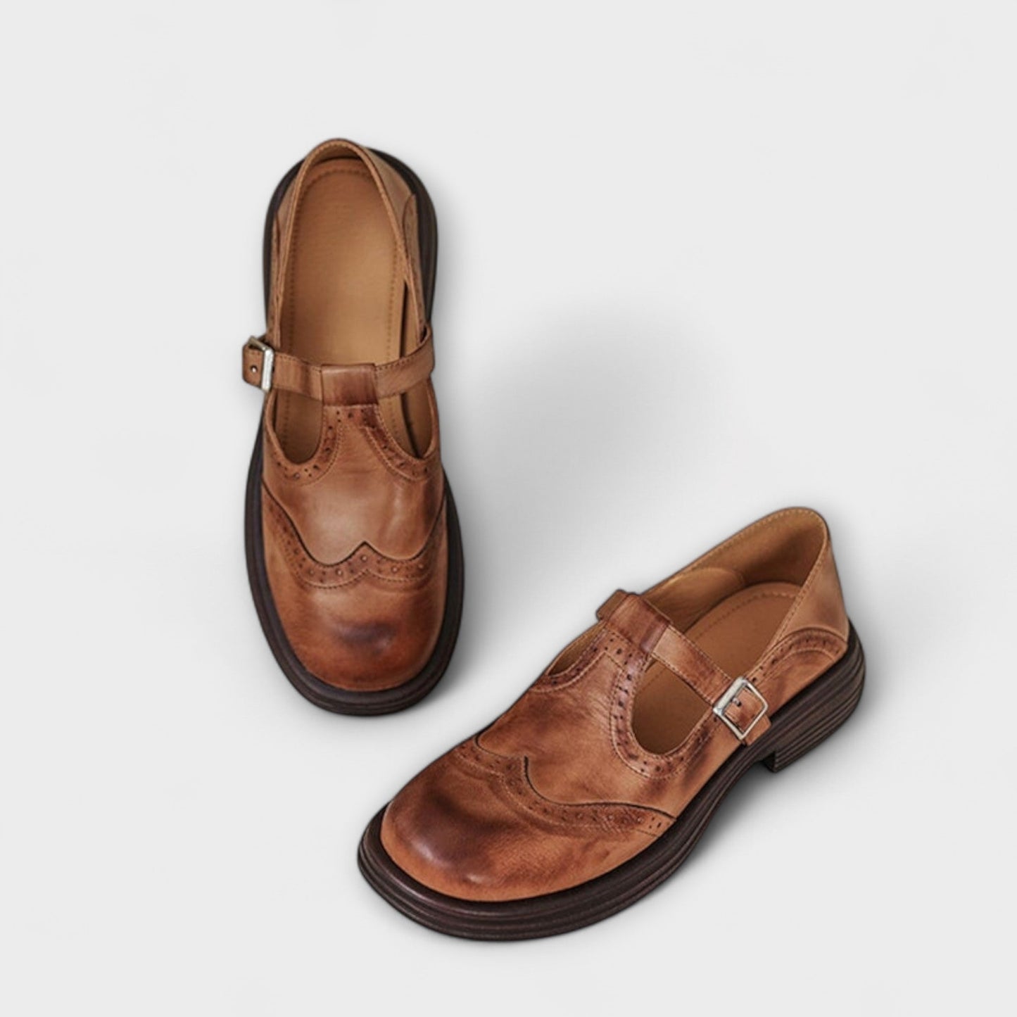 Velda | Elegante Mary-Janes aus Leder
