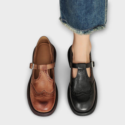 Velda | Elegante Mary-Janes aus Leder