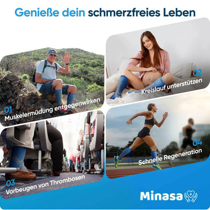 THARAH - Kompressionsstrümpfe für schmerzfreie Beine und Füsse