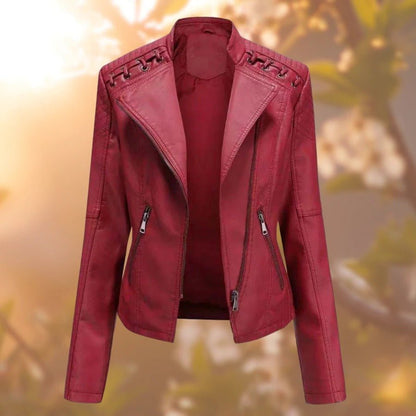 Nicole | Stylische Damen-Lederjacke