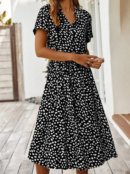 Edith | Elegantes Kleid mit V-Ausschnitt