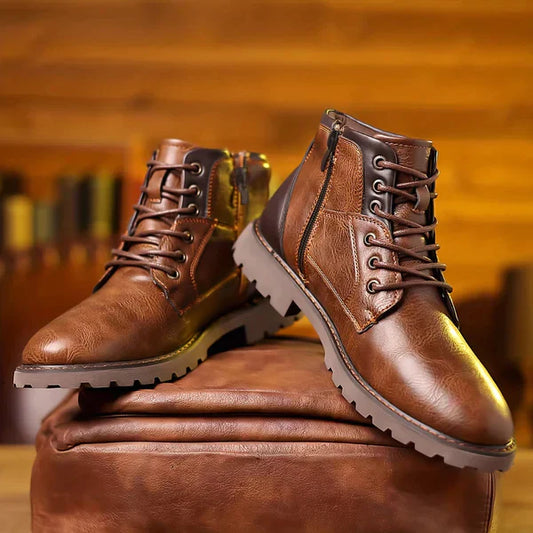 Brody | Schnürstiefel aus robustem Leder