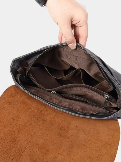 Windsor Messenger Schultertasche - Kreuz & Krone